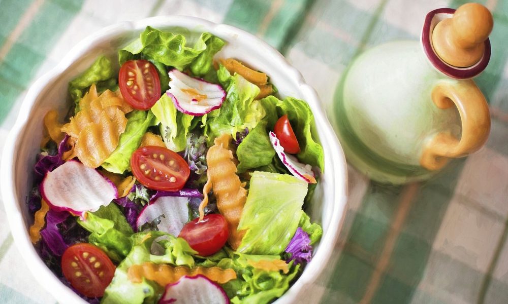 Free colorful fresh salad image, public domain CC0 photo.

More:

 View public domain image source here